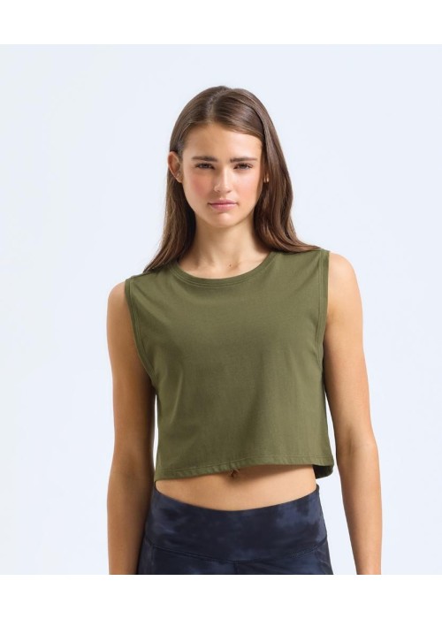 Women's TriDri® organic crop tank