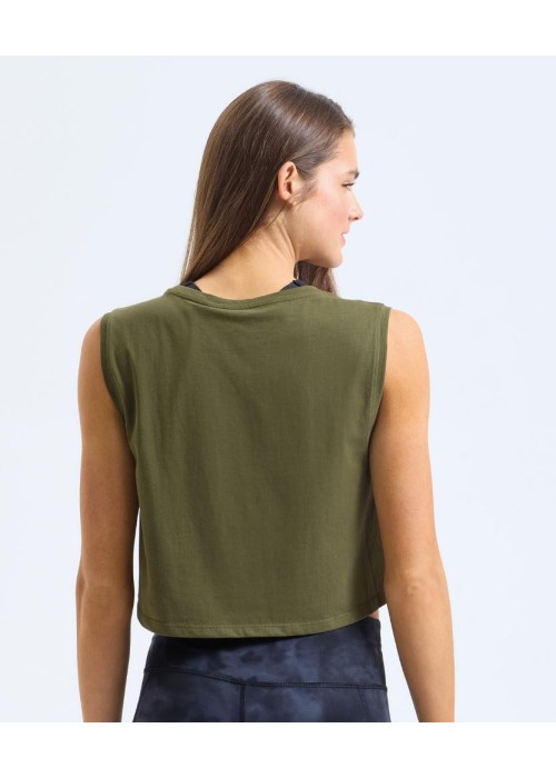 Women's TriDri® organic crop tank