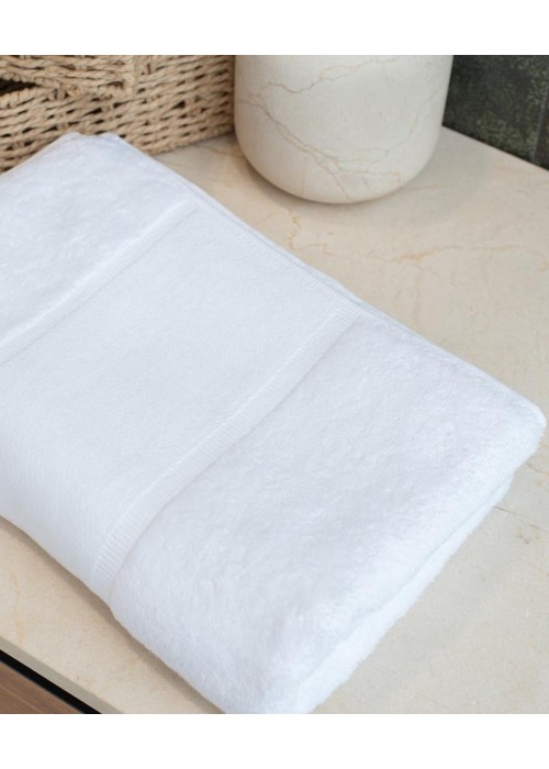 Towel City Organic bath towel with printable...