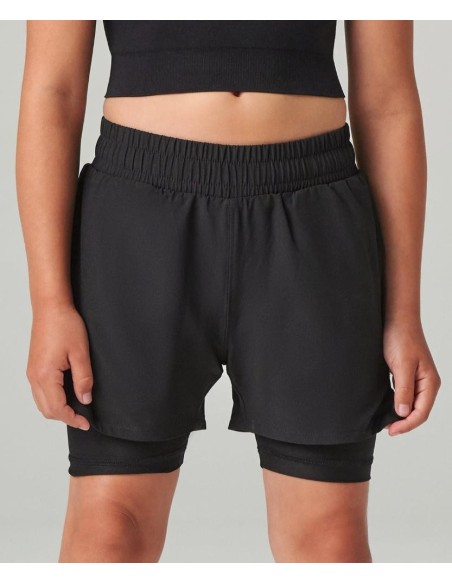 Tombo Kids double-layer sports shorts