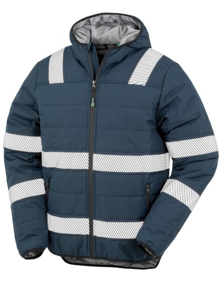 Result Genuine Recycled Ripstop padded safety jacket