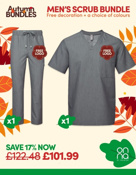 Men's Onna-Stretch Scrubs Bundle