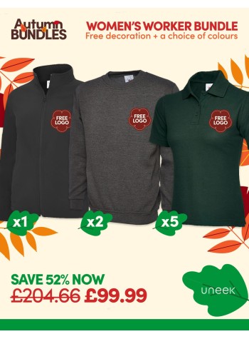 Women's Worker Bundle with Free Logos