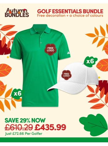 Custom Golf Day Bundle | Personalised Caps & Polos