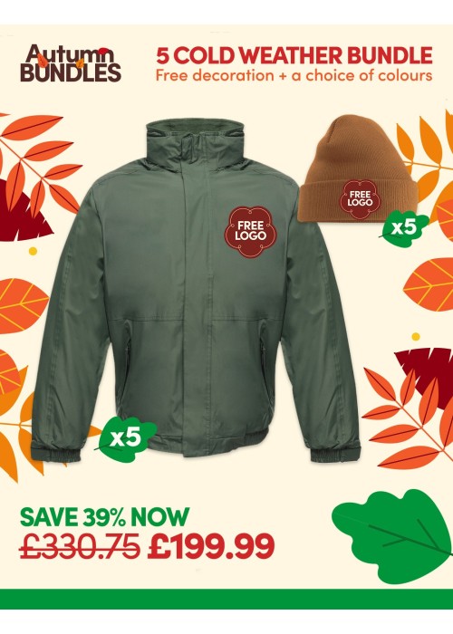 5x Cold Weather Bundle with Free Logo