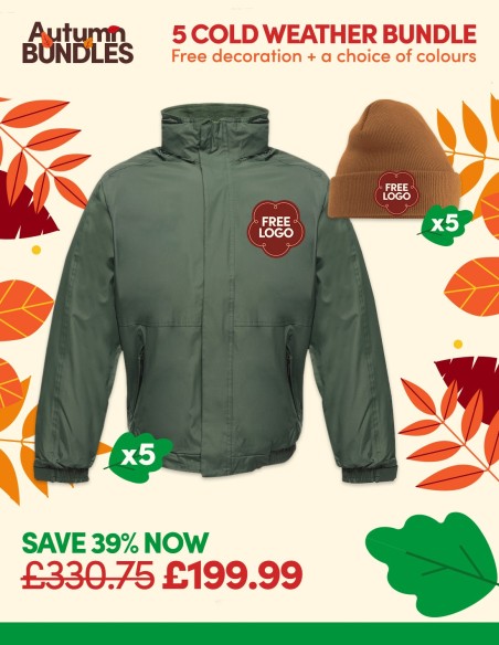 5x Cold Weather Bundle with Free Logo