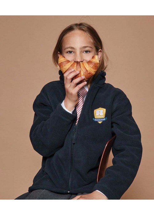 Russell Collection Kids Full-Zip Outdoor Fleece