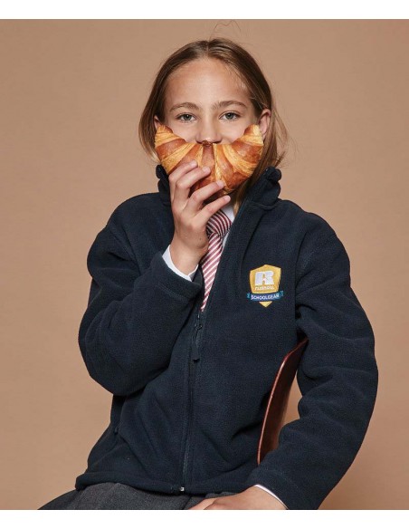 Russell Collection Kids Full-Zip Outdoor Fleece