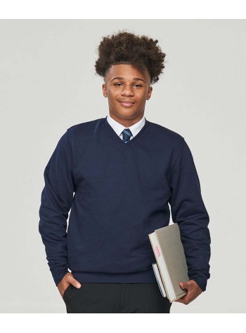AWDis Academy Academy v-neck sweatshirt