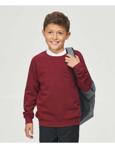 AWDis Academy Kids Academy raglan sweatshirt