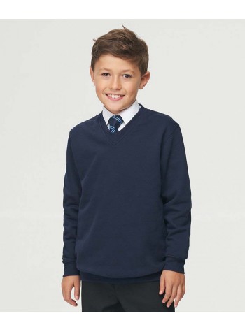 AWDis Academy Kids Academy v-neck sweatshirt