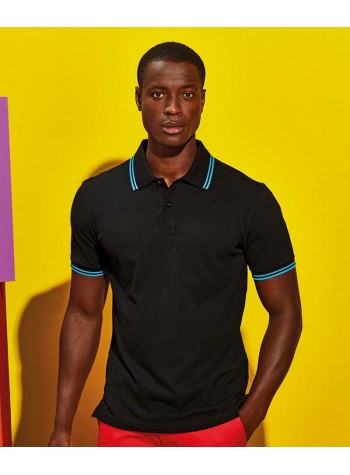 Asquith & Fox Men's classic fit tipped polo