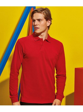 Asquith & Fox Men's classic fit long sleeved polo