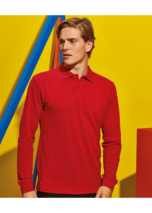 Asquith & Fox Men's classic fit long sleeved polo
