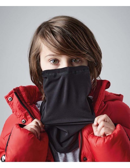 Beechfield Junior softshell sports tech neck warmer