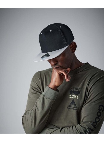 Beechfield 5-panel contrast snapback