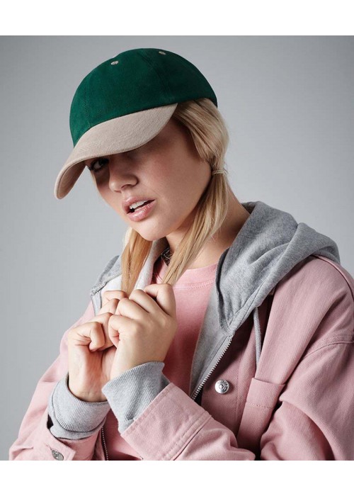 Beechfield Low-profile heavy brushed cotton cap