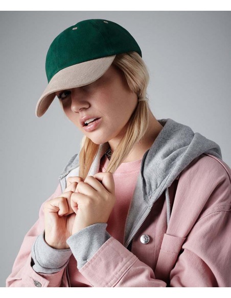 Beechfield Low-profile heavy brushed cotton cap