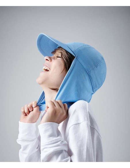 Beechfield Junior legionnaire-style cap