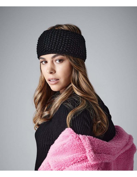 Beechfield Slopeside waffle headband