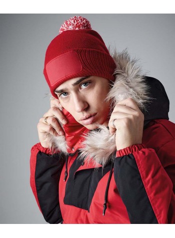 Beechfield Snowstar® patch beanie