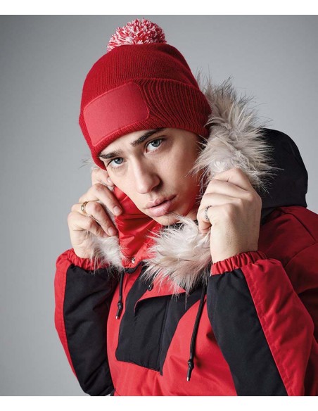 Beechfield Snowstar® patch beanie
