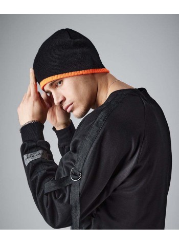 Beechfield Two-tone pull-on beanie