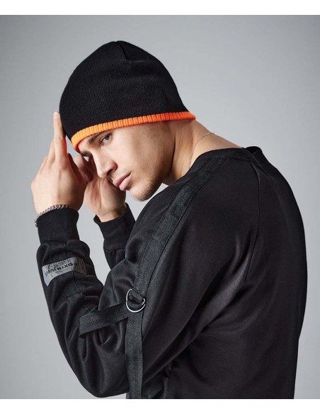 Beechfield Two-tone pull-on beanie