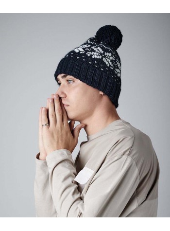 Beechfield Fair Isle snowstar® beanie
