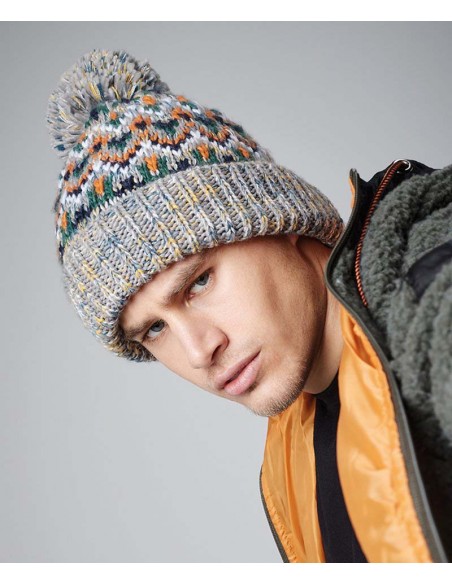 Beechfield Blizzard bobble beanie