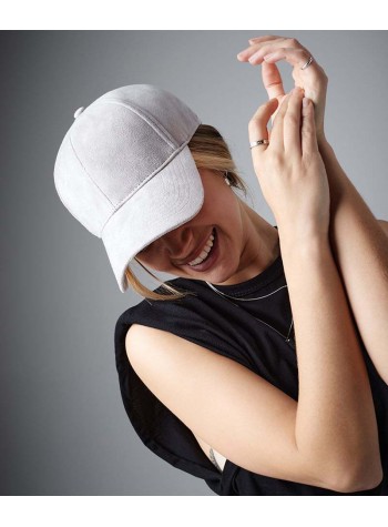 Beechfield Faux suede 6-panel cap