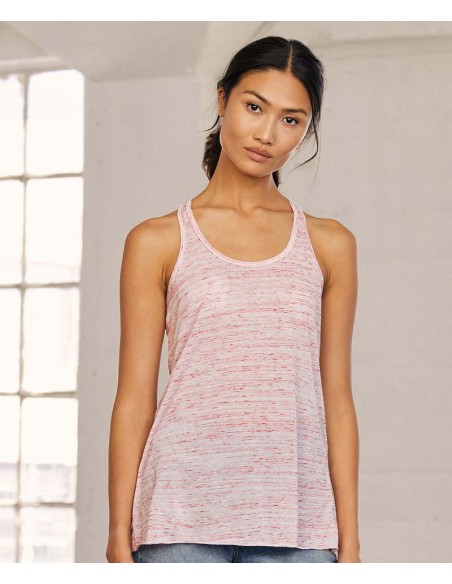 Bella+Canvas Flowy racerback tank top