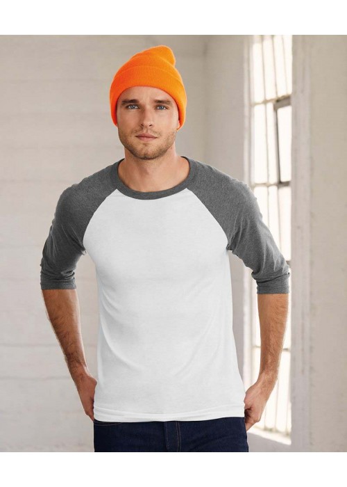 Bella+Canvas Unisex triblend ¾ sleeve baseball...