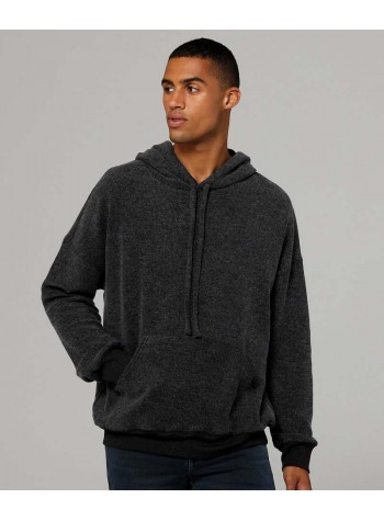 Bella+Canvas Unisex sueded fleece pullover hoodie