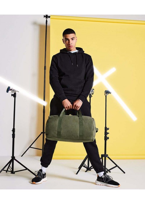 Bagbase Vintage Canvas Barrel Bag