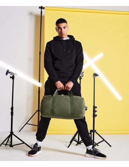 Bagbase Vintage Canvas Barrel Bag