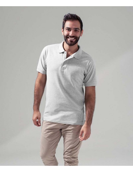 Build Your Brand Piqué polo shirt