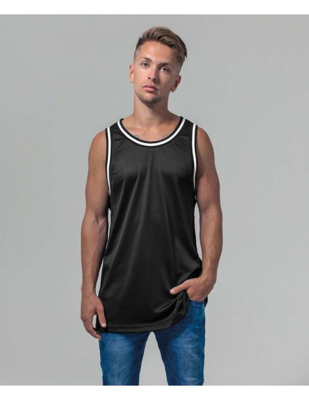 Build Your Brand Mesh tank top