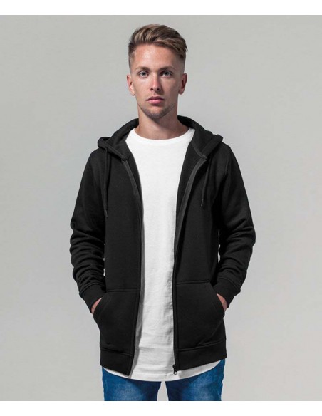 Build Your Brand Heavy zip hoodie