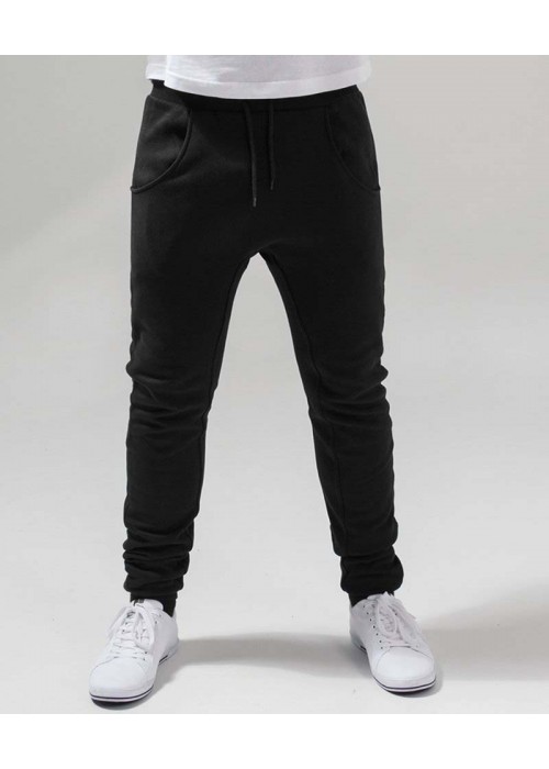 Build Your Brand Heavy deep-crotch sweatpants