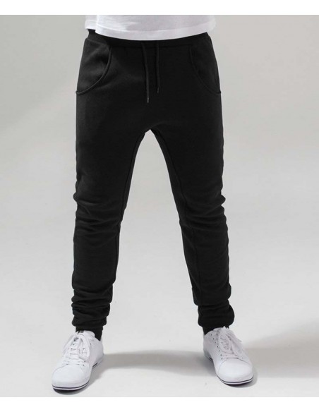 Build Your Brand Heavy deep-crotch sweatpants