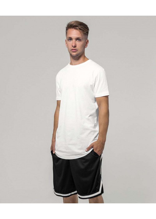 Build Your Brand Two-tone mesh shorts