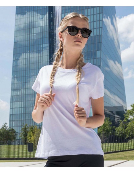 Build Your Brand Women's box tee