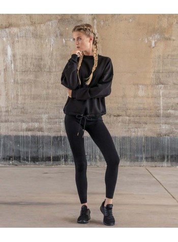 Build Your Brand Women's oversize crew neck