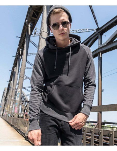 Build Your Brand Raglan hoodie