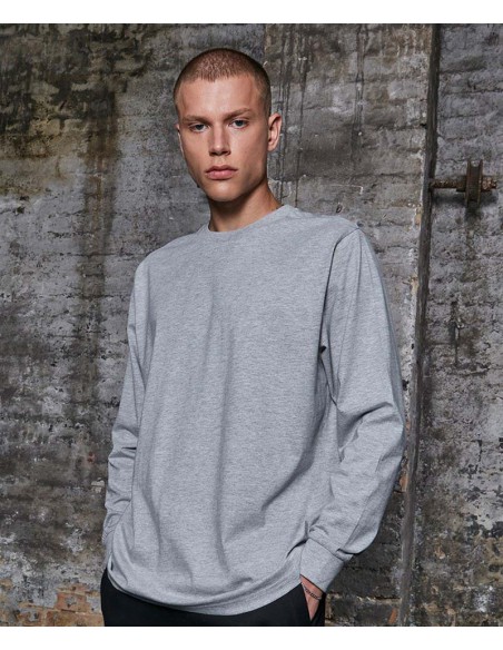 Build Your Brand Long sleeve with cuff rib