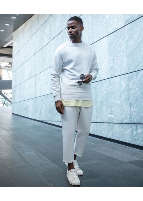 Build Your Brand Raglan sweat crew neck