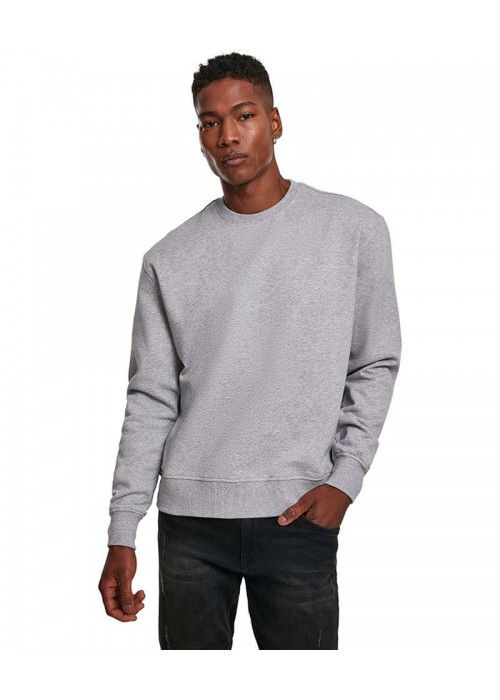 Build Your Brand Premium oversize crew neck