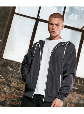 Build Your Brand Recycled windrunner