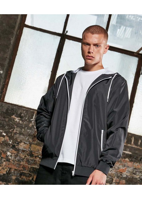 Build Your Brand Recycled windrunner